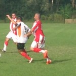 Raul from Barnstoneworth B skinning some defenders