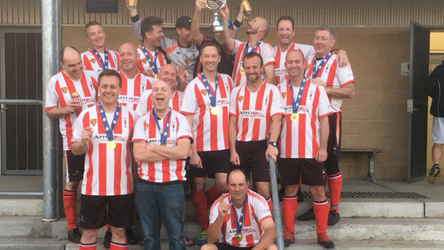 Barnstoneworth Over 45s Champions for 2018